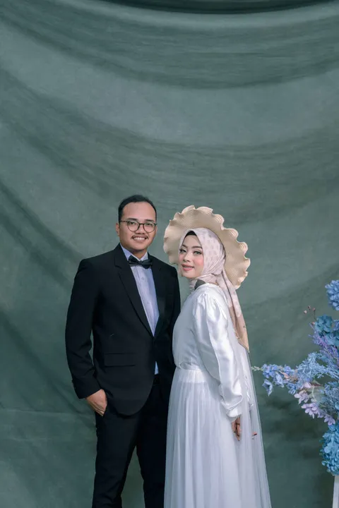 Foto sampul undangan Idul & Iyang