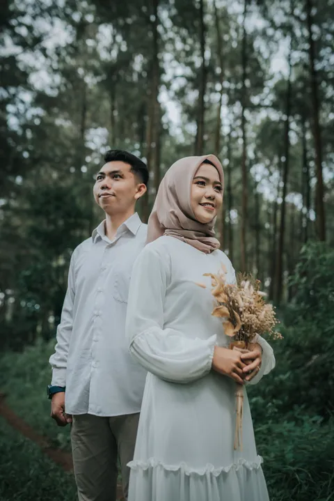 Foto sampul undangan Osep & Ani