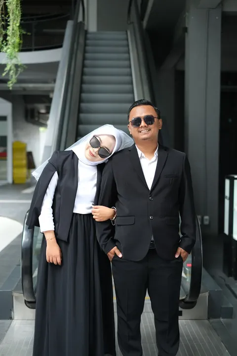 Foto sampul undangan Ari & Nindy