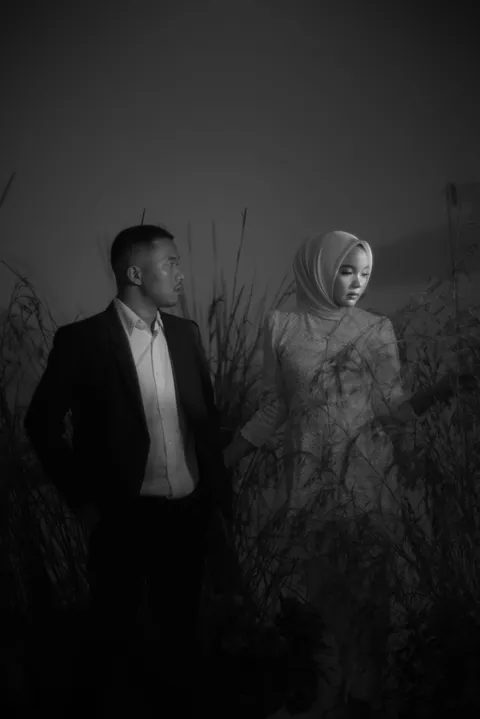 Foto sampul undangan Hari & Naila