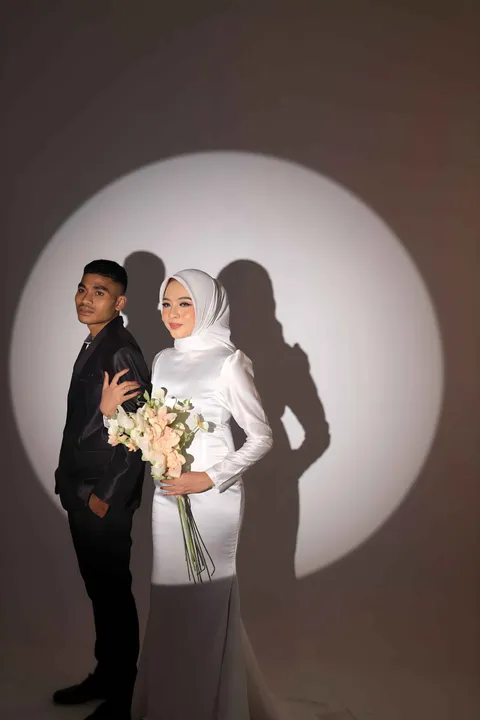 Foto sampul undangan Imi & Jufri