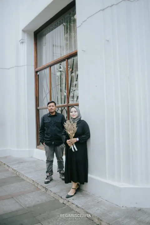 Foto sampul undangan Erik & Jihan