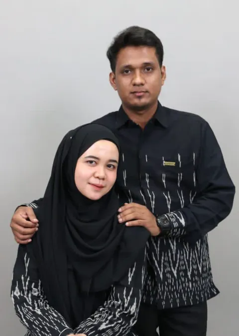 Foto sampul undangan Rinal & Dara