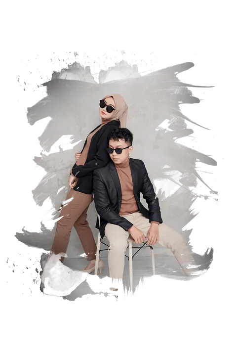 Foto sampul undangan Sheila & Aldy