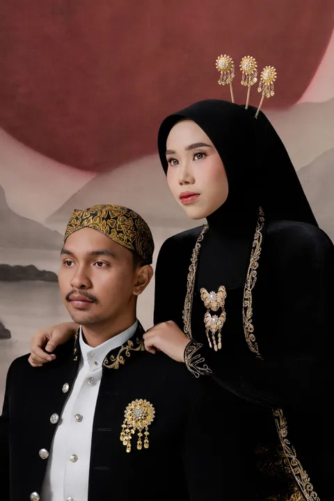 Foto sampul undangan Mutia & Fadlan