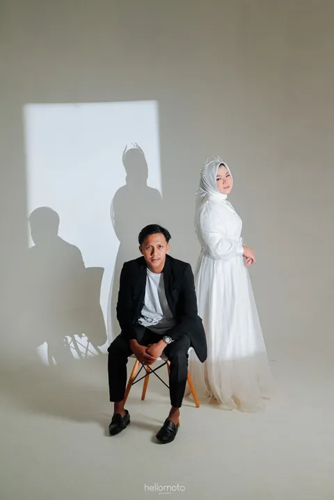 Foto sampul undangan M & Azm