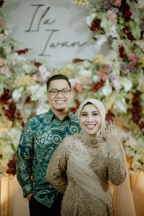 Foto sampul undangan Iwan & Ila