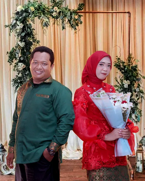 Foto sampul undangan Cahyo & Rosa