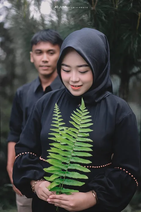 Foto sampul undangan Andri & Mia