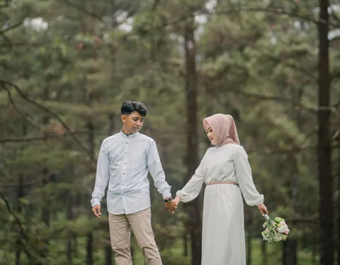 Foto sampul undangan Anang & Alviani