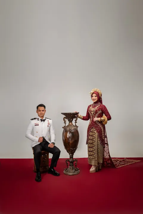 Foto sampul undangan Abel & Dinda