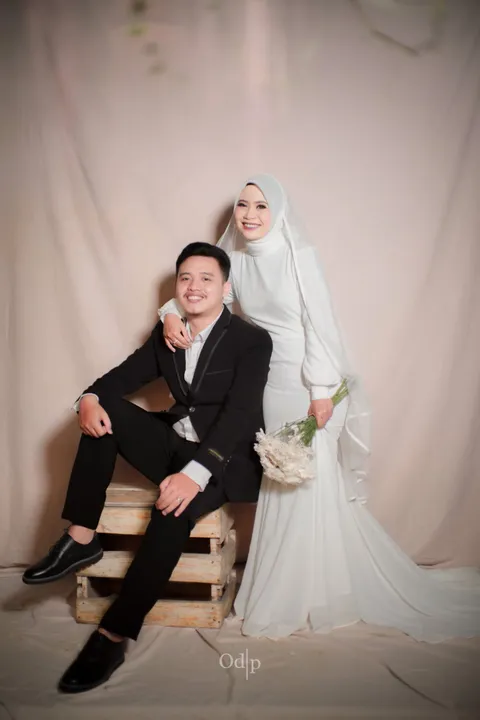Foto sampul undangan Herika & Aldi