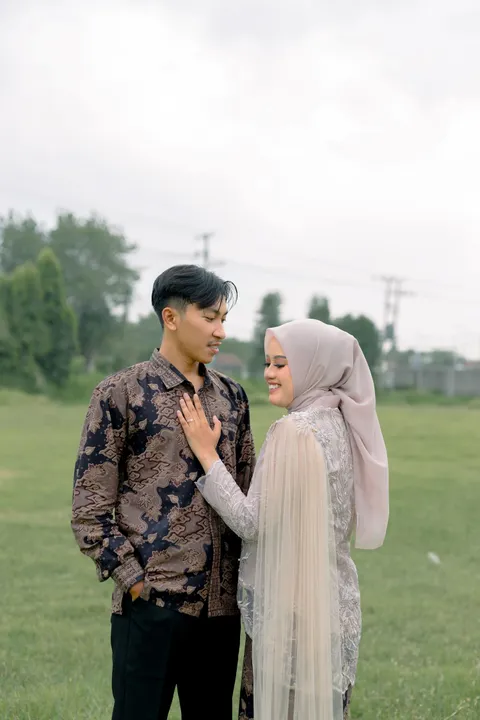 Foto sampul undangan Aji & Dea
