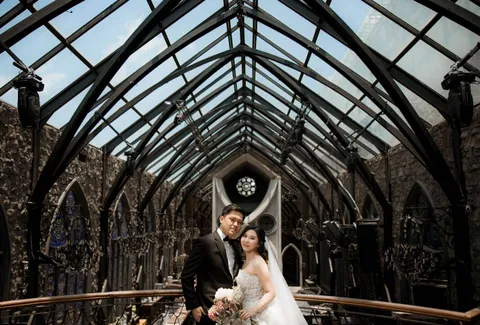 Foto sampul undangan Levina & Willy