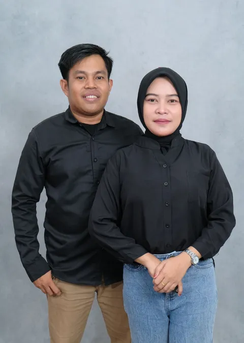 Foto sampul undangan Siti & Zain