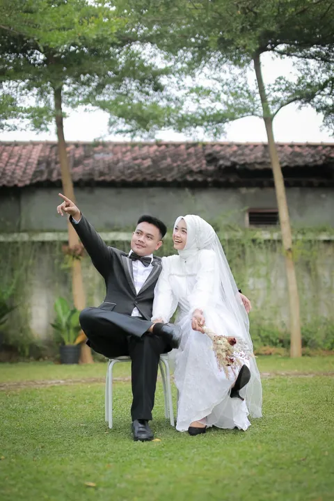 Foto sampul undangan Afif & Alfi