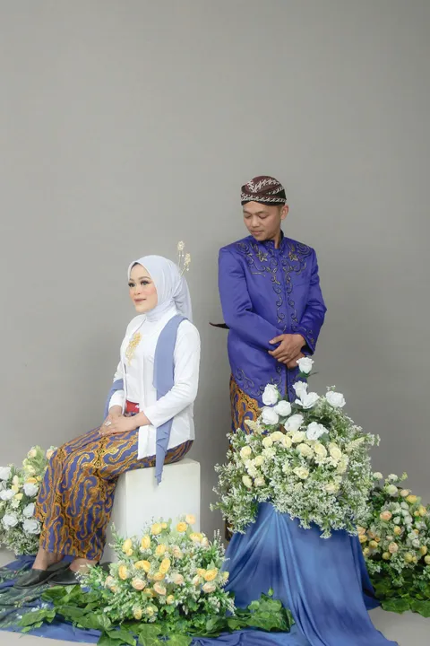 Foto sampul undangan Riska & Nandi