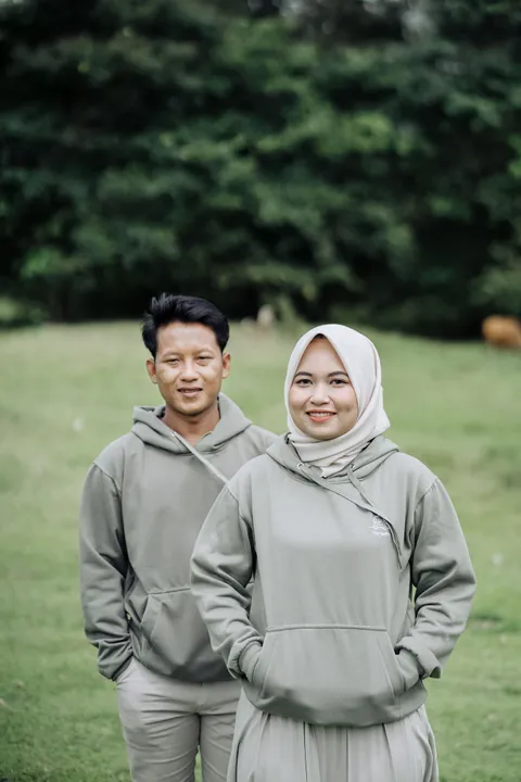 Foto sampul undangan Icha & Veri