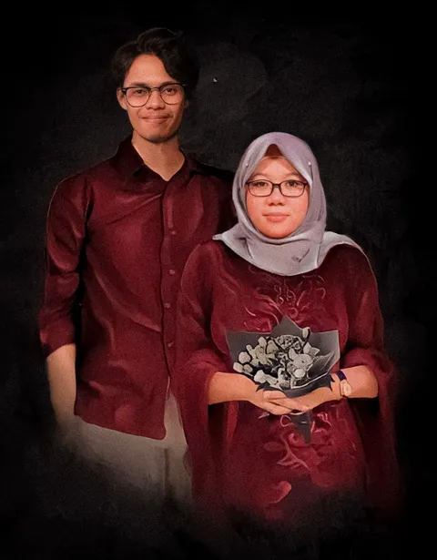 Foto sampul undangan Danu & Ana
