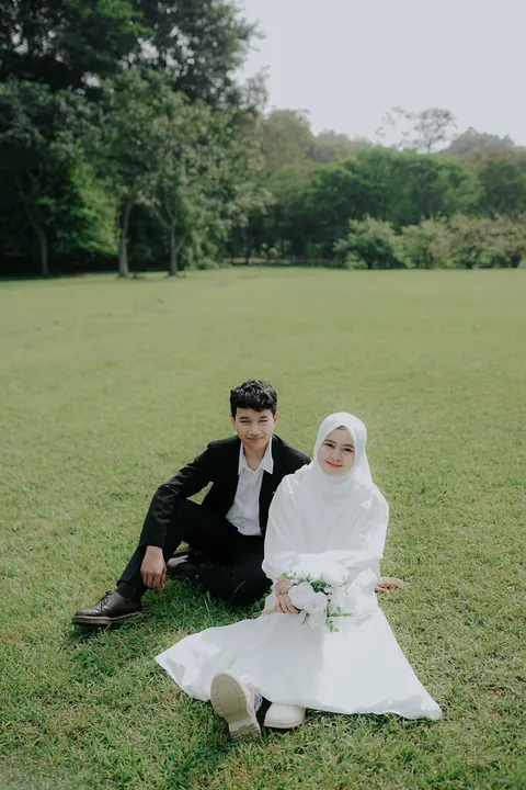 Foto sampul undangan Warda & Dimas