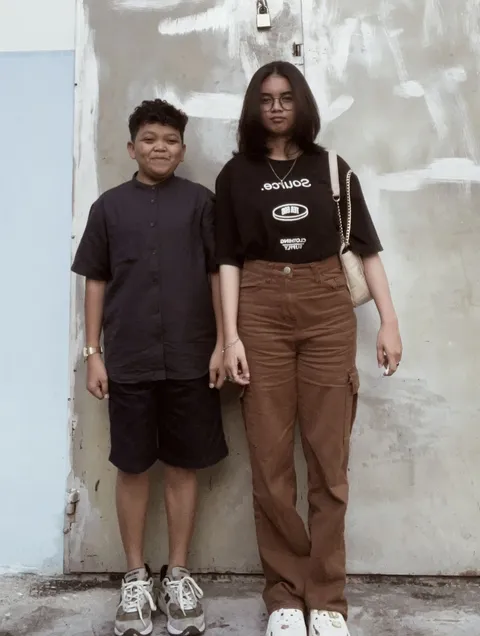 Foto sampul undangan Ila & Megi