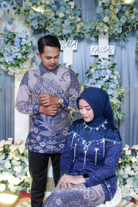 Foto sampul undangan Isma & Faisal