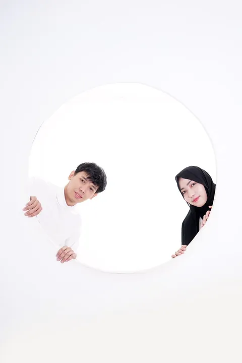 Foto sampul undangan Agnes & Bimo