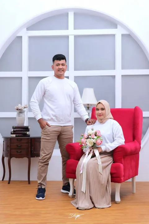 Foto sampul undangan Nisa & Roy