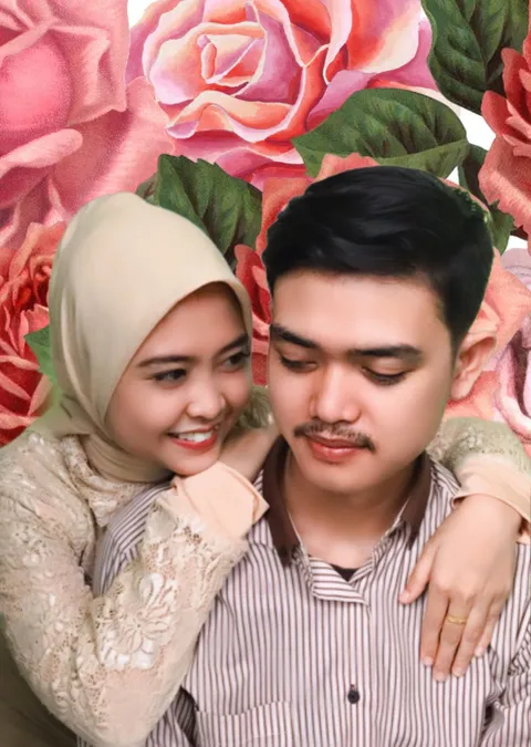 Foto sampul undangan Alwi & Indah