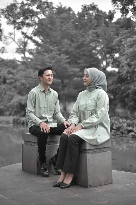 Foto sampul undangan Faza & Aini