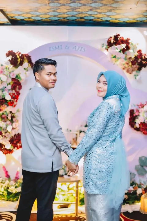 Foto sampul undangan Ajis & Ismi