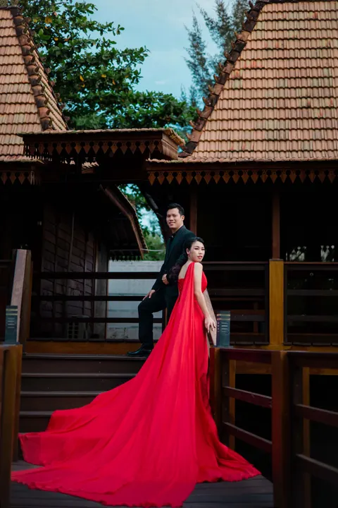 Foto sampul undangan Fina & Afen