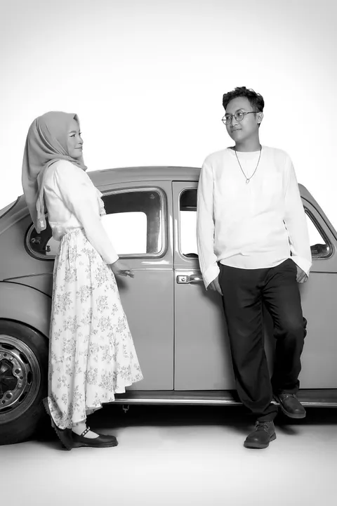 Foto sampul undangan Hasya & Fuad