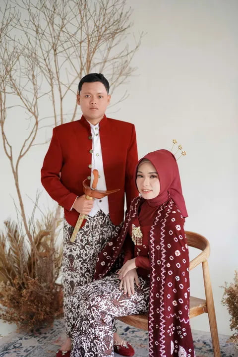 Foto sampul undangan Anang & Fina