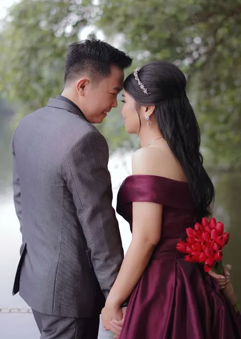 Foto sampul undangan Lidya & Nilson