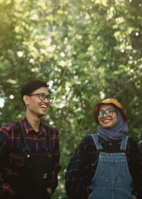 Foto sampul undangan Qiqi & Ica