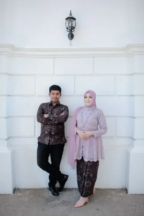 Foto sampul undangan Poppy & Arif