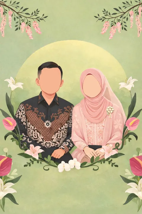 Foto sampul undangan Didik & Risya