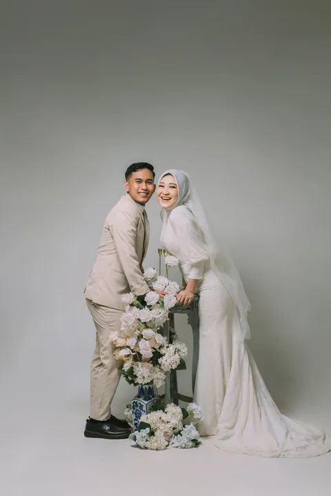 Foto sampul undangan Rizka & Wisnu