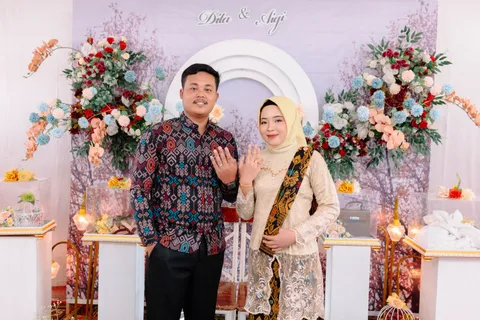 Foto sampul undangan Dita & Aigi