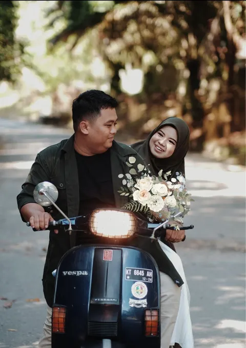 Foto sampul undangan Andy & Eka