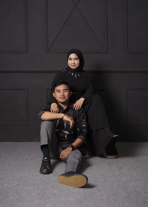 Foto sampul undangan Lisa & Iswan