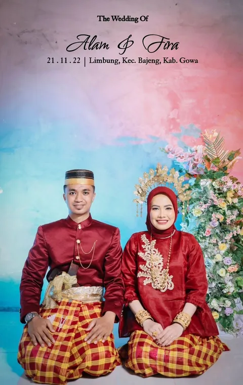 Foto sampul undangan Fira & Alam