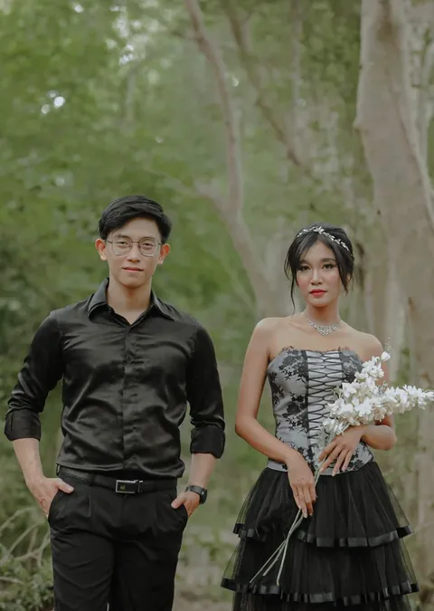Foto sampul undangan Lia & Aldo