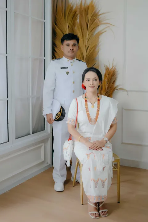 Foto sampul undangan Melki & Feli
