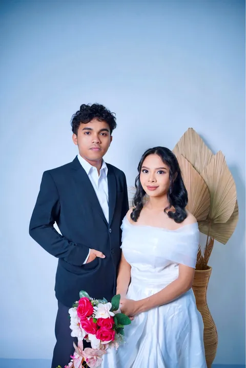Foto sampul undangan Jela & Gio