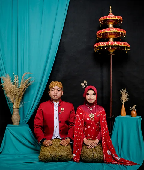 Foto sampul undangan Didik & Mei