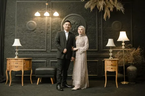 Foto sampul undangan Zul & Virna